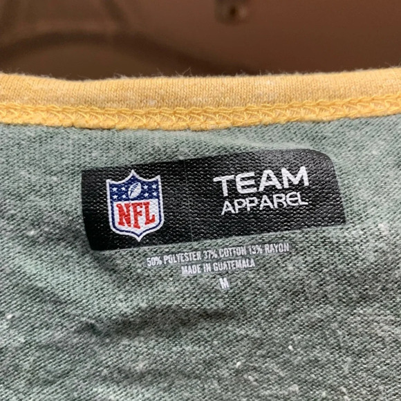 🏈Green Bay Packers 3/4 length sleeve t-shirt🏈 - Picture 2 of 6